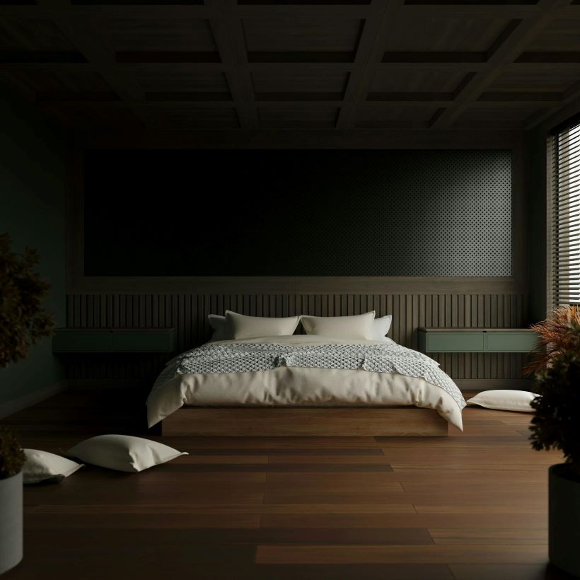 الخشب الداكن أحدث موضة في عالم الديكور (بكسيلز)