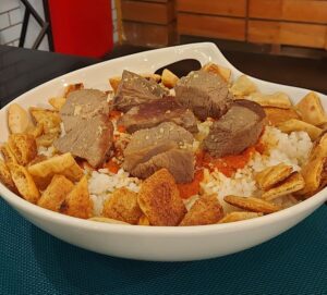 فتة العيد على طريقة شيف أميرة حسن (الصورة بتصريح من الشيف لأذواق)