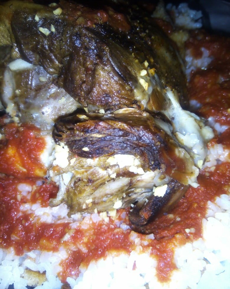 طريقة عمل فتة العيد باللحم الموزة لقراء أذواق( الصورة بتصريح من شيف أميرة حسن )