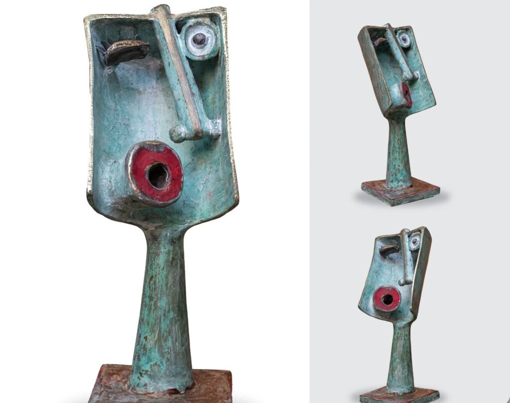 من معرض أنا وبناتي (بتصريح من الفنان)