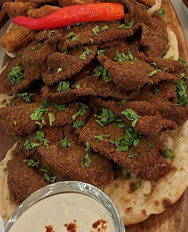 طريقة عمل الكبدة بالردة (الصورة بتصريح من شيف أميرة حسن)