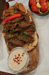 طريقة عمل الكبدة بالردة (الصورة بتصريح من شيف أميرة حسن)