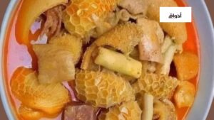 طريقة عمل طاجن الكرشة والفشة بالصلصة