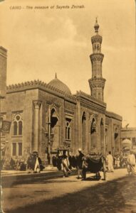 المعالم الأثرية في  معرض السيدة زينب في تقرير أذواق (الصور إدارة المعرض)  