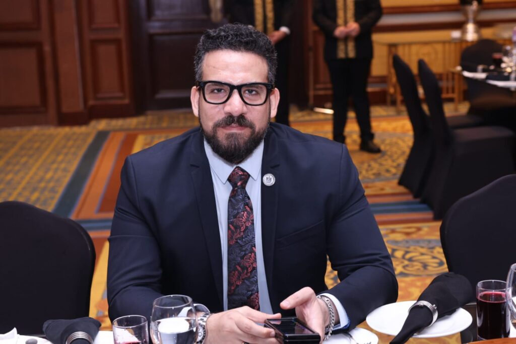 المهندس هشام العيسوي رئيس المجلس التصديري للحرف اليدوية والصناعات الإبداعية (الصورة إدارة الجهاز)