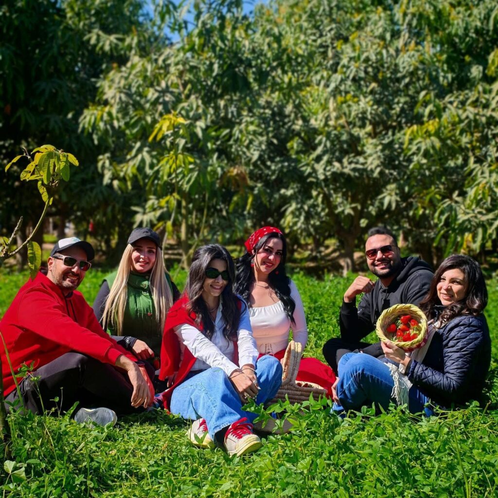 مزرعة مصرية تجتذب الناس ( الصور بتصريح من مزرعة شجيع )