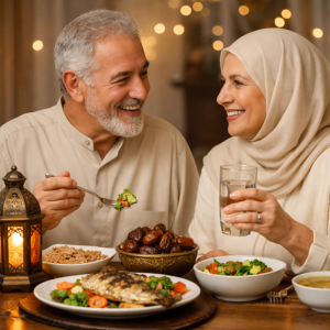 الصائم فوق الستين .. نصائح لطعام صحي في رمضان (تصميم أذواق)